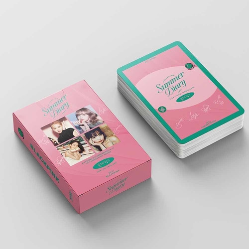 Blackpink 55 Photocards - Edición Summer D 2021