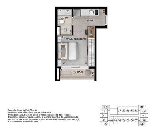 Imagem 11 de 11 de Apartamento À Venda No Bairro Campo Belo - São Paulo/sp - O-6214-14664