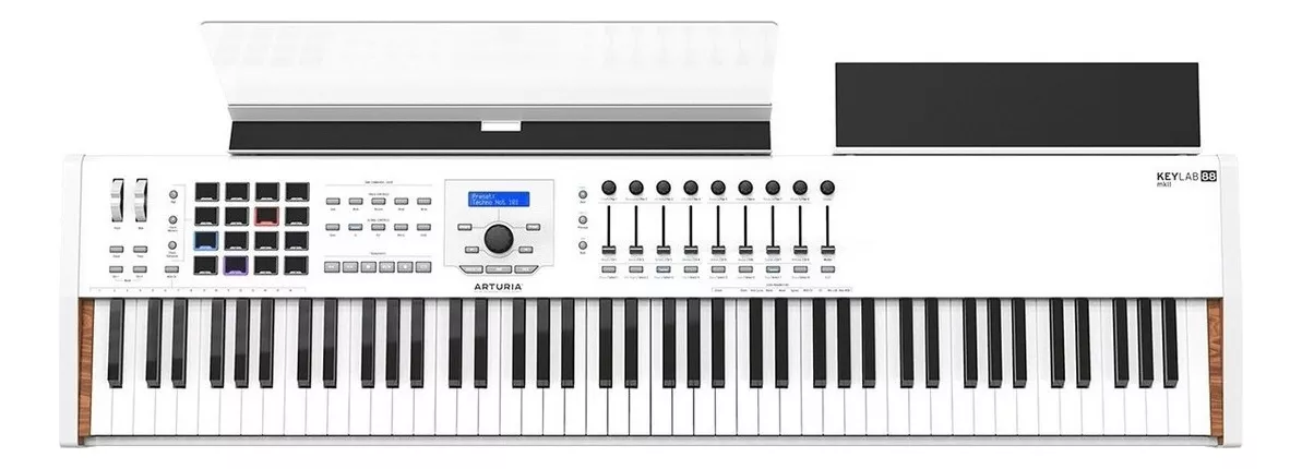 Terceira imagem para pesquisa de controlador midi 88 teclas pesadas