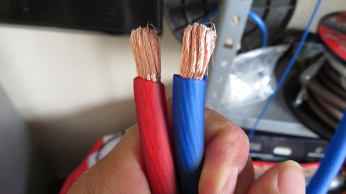 6 Metros De Cable Calibre 4 Muy Flexible 