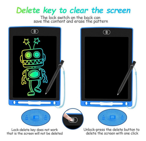Z Tableta De Dibujo Digital 16 Para Niñas Y Niños