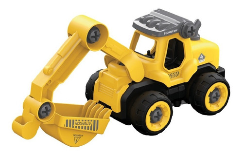 Imagen 2 de 5 de Diy Vehiculo Construccion P/ Armar Con Sonido Y Herramienta