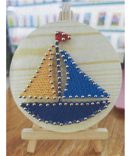 Kit Hilorama Arte Con Hilo String Art Diseño A Elección