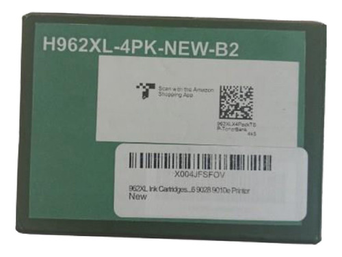 4pack Cartuchos 962xl Compatible Hp 9012, Office Jet Pro