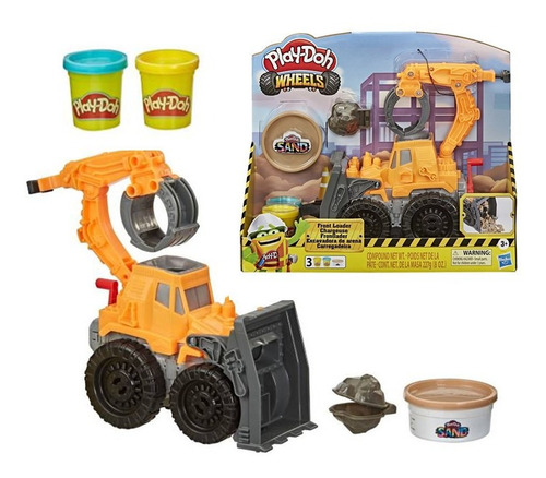 Play-doh Excavadora + 3 Plastilinas Hasbro Descuento -30%