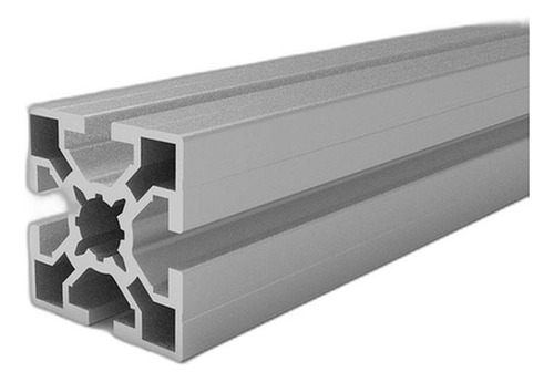 Perfil Estrutural Em Alumínio 50x50 Básico Canal 8- 950mm