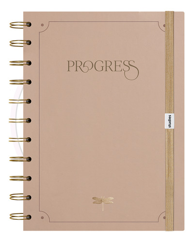 Caderno Reposicionável Universitário Progress Studies - 1 Un