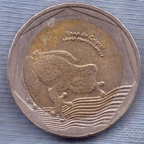 Colombia 500 Pesos 2014 Bimetalica * Rana *