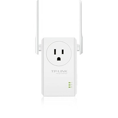 Tp-link N300 Wi-fi Range Extender Con Salida De Paso A Travé
