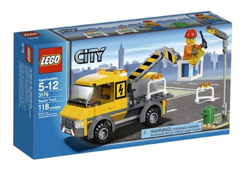 Lego City Reparación De Iluminación (3179)