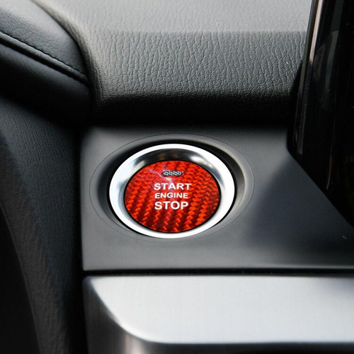 Botón Carbón Start Stop Emblema Mazda 2 3 6 Cx3 Cx5 Mx5