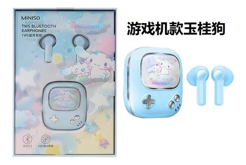 Auriculares Bluetooth Tws My Melody Kuromi Cinnamoroll Gift
