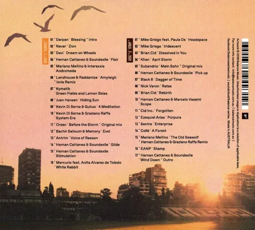 Hernan Cattaneo Balance Susnsetstrip Cd Doble Nuevo Import
