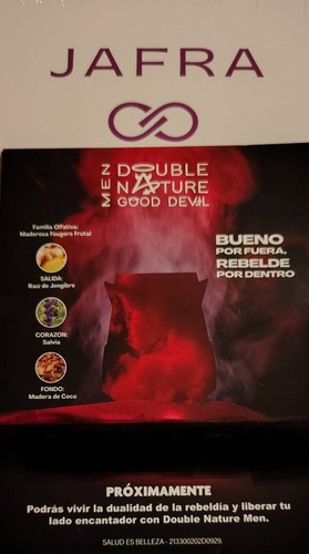 Double Nature Men Good Devil Rojo Diablito Hombre 50 Ml