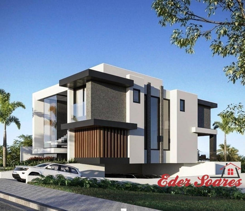 Imagem 2 de 3 de Casa À Venda No Tamboré 11 Com Vista Permanente Para A Mata Preservada - Es1570b