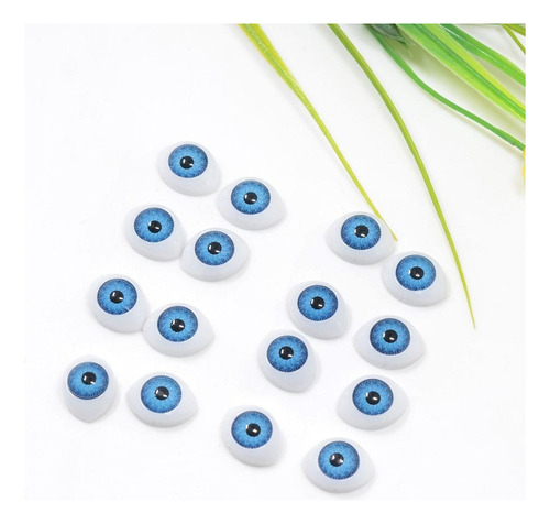 60 Piezas De Adornos De Ojos Elegante De Plástico Ideal Par