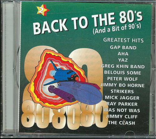 Back To The 80 Vol 2-compilado 13 Maxis Nuevo Cerrado Stoc