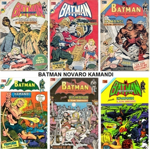 Imagen 7 de 10 de Colecciones Digitales Comics Batman Novaro Años 50/60/70/80