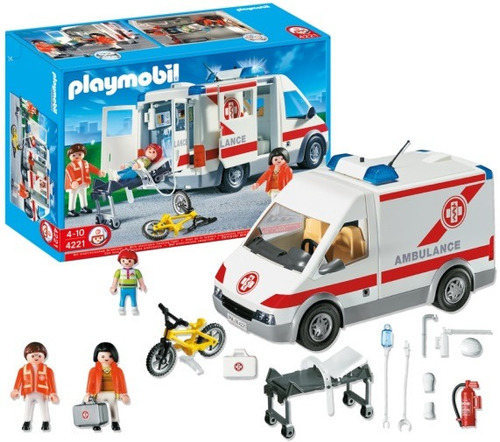 Playmobil 4221 Uti City Action - Sirene-lacrada | Frete grátis