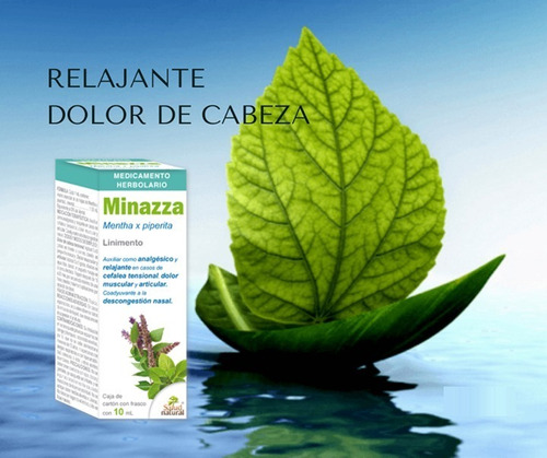 Imagen 2 de 3 de Minazza Aceite Esencial De Menta Piperita 10 Ml