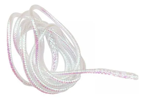 4 X 2-4pack 4m Mylar Braid Tubing Braided White 4 Pcs