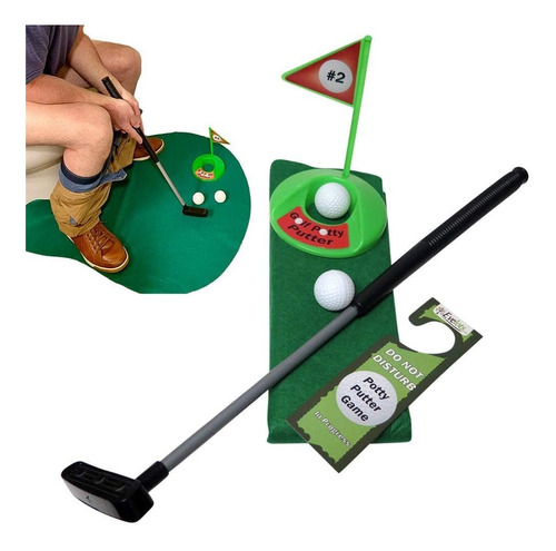 Potty Putter Toilet Mini Golf Gamenovelty Gag Giftputti...