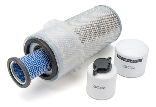 Kit De Filtros De Aire, Aceite Y Minicargadora Para Bobcat 7