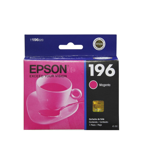 Imagen 4 de 4 de Cartucho Original Epson T196320 Para Xp201/401 Magenta