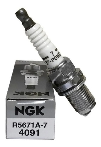 6 - Velas Ignicao Ngk V-power 5671a/7