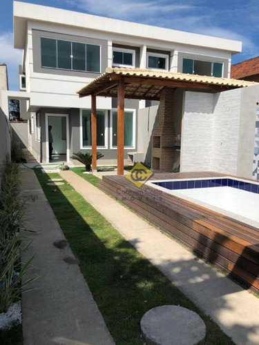 Imagem 2 de 27 de Casa Com 4 Dormitórios À Venda, 160 M² Por R$ 695.000,00 - Recreio - Rio Das Ostras/rj - Ca1815