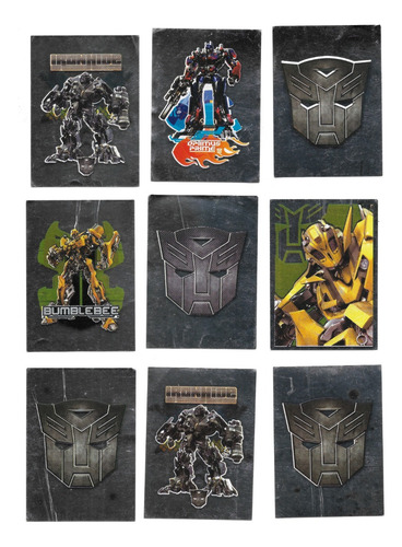 Lote Cromos Transformers , La Pelicula 2007