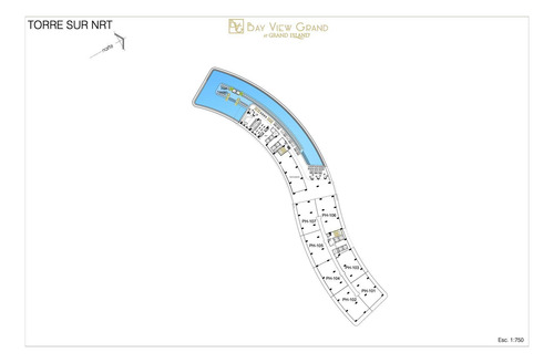 Departamento En Venta Cancún. Bvg Grand Island De 1 Recámara Vista Al Mar Y Laguna. Zona Hotelera