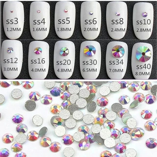 Swarovski 1440 Piezas (#3,#4,#5,#6)