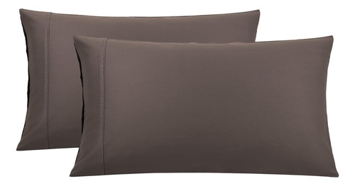 Juego De 2 Fundas De Almohada De Algodón Súper Suave ...
