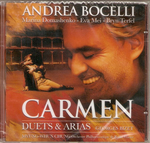 Cd Andrea Bocelli Carmen Duets & Arias Lacrado