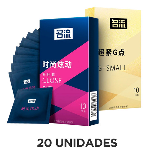 Condon Talla S (49mm) + Condon Talla Xs (45mm) - 20 Unidades