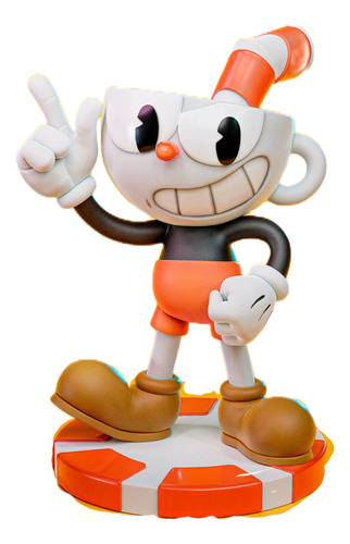 Cuphead Stl 3d Modelo 0103 Imprimible Colorido
