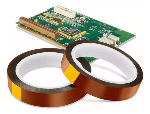 Cinta Kapton Adhesivo Resiste Altas Temp. 10mm 30mt