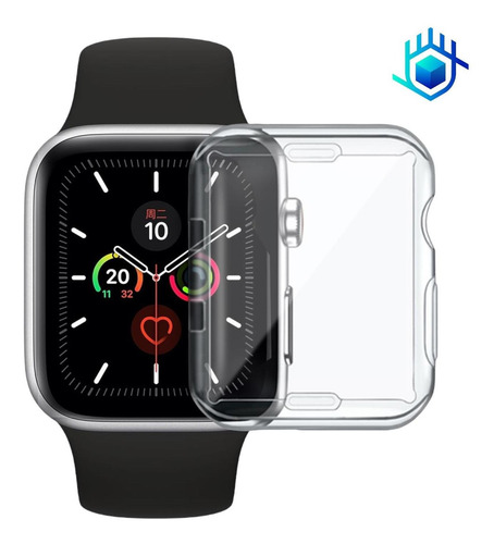 Imagen 8 de 10 de Funda Premium Para Apple Watch Acrilico+ Mica Acrigel Rigida