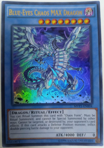 Blue-eyes Chaos Max Dragon - Ultra Rare  Mvp1