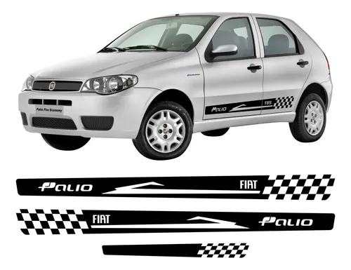Adesivo Palio Fire Kit Faixa Lateral Economy Way Elx Sport ...