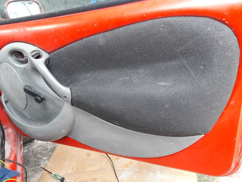 2 Piezas Par De Tapa Puerta Ford Ka, En Fibra Y Vestidura