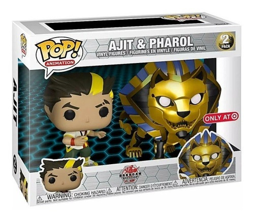 Funko Bakugan Ajit & Pharol 2 Personajes Exclusivo Target