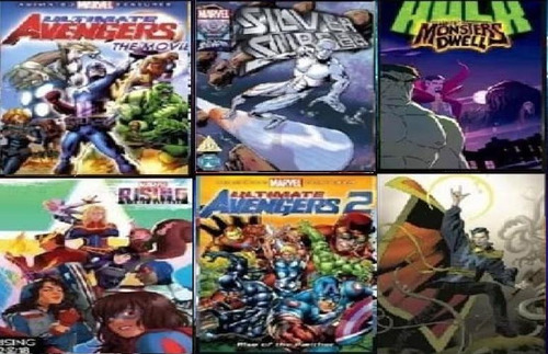 Películas Animadas Marvel Formato Digital Pendray