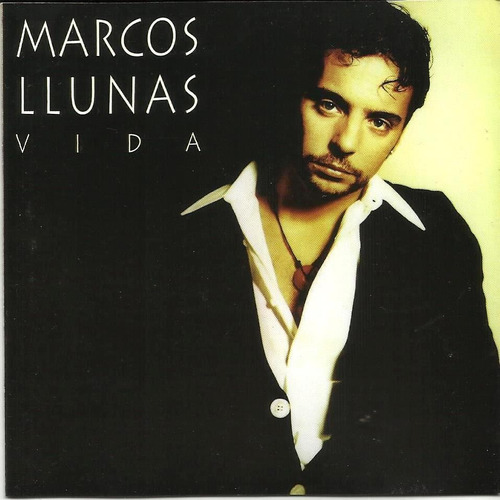 Cd Marcos Llunas - Vida 1996 Polygram Usa Sentir