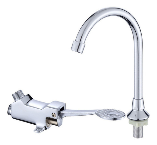 Válvula De Pedal De Grifo De Agua Con Pedal De Cobre Para