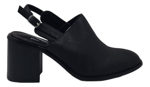 Zapato Negro Taco Mujer A179-2022