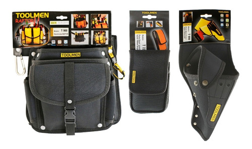 Imagen 1 de 8 de Cinturon Porta Herramientas Toolmen T900 Raptor + T72 + T999