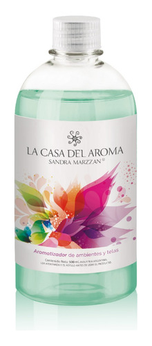 Aromatizador Textil Mango Verde Sandra Marzzan 500 Ml