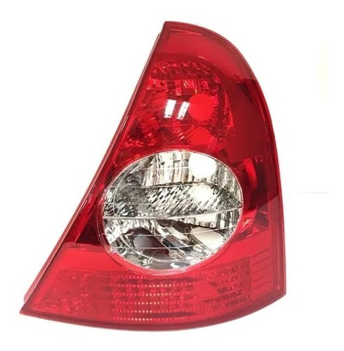 Stop Derecho Rojo Cristal Renault Clio Iii Campus Depo